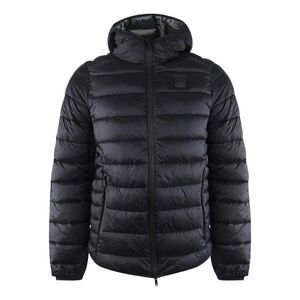 Ice Iceberg Unisex Adult Plain Padded Jacket / Black